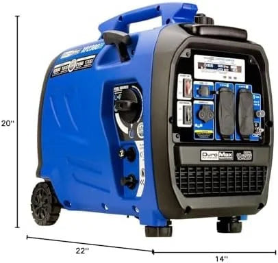 DuroMax XP2300iH 2,300-Watt Dual Fuel Portable Digital Inverter Generators – Gas &amp; Propane, RV &amp; Emergency Readys