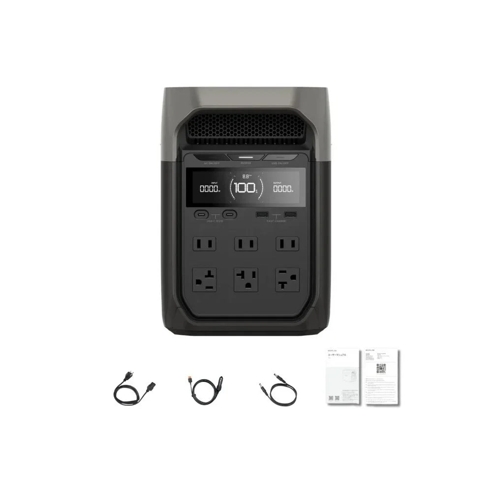 EcoFlow DELTA 3 Portable Power Stations.