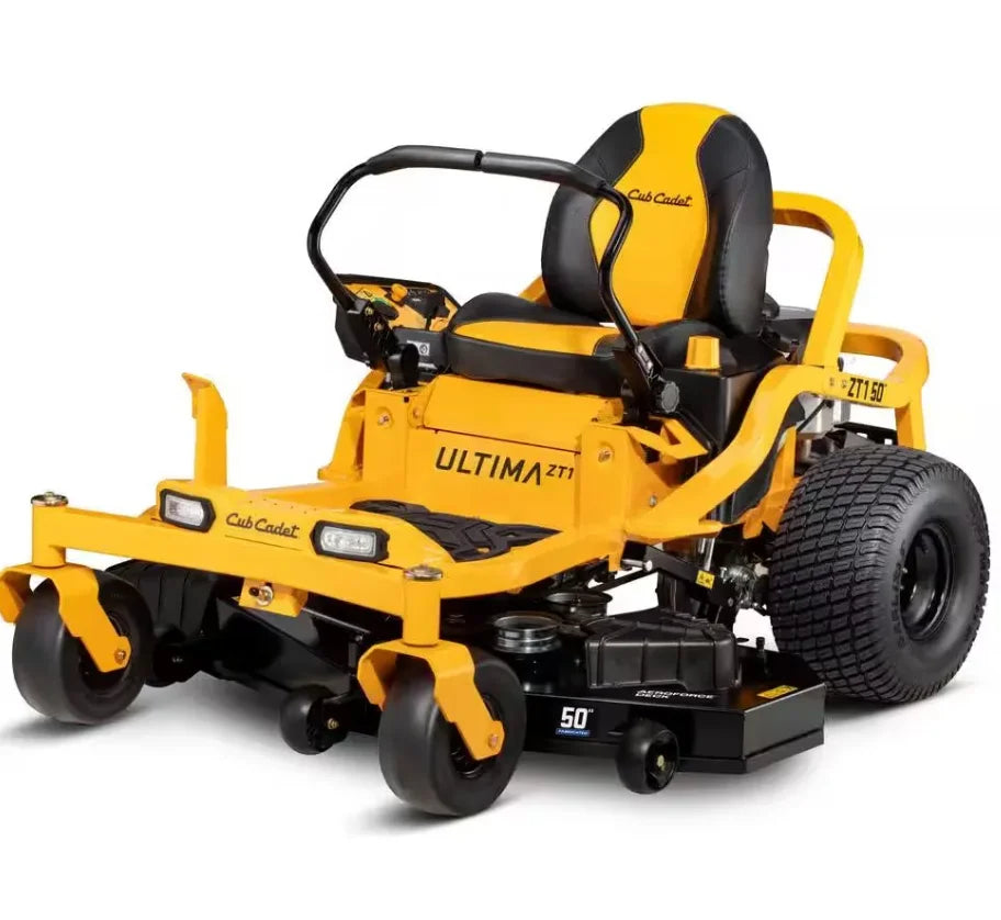 Cub Cadet Ultima ZT1 50″ Zero-Turn Riding Lawn Mower – Power, Precision &amp; Comforts.