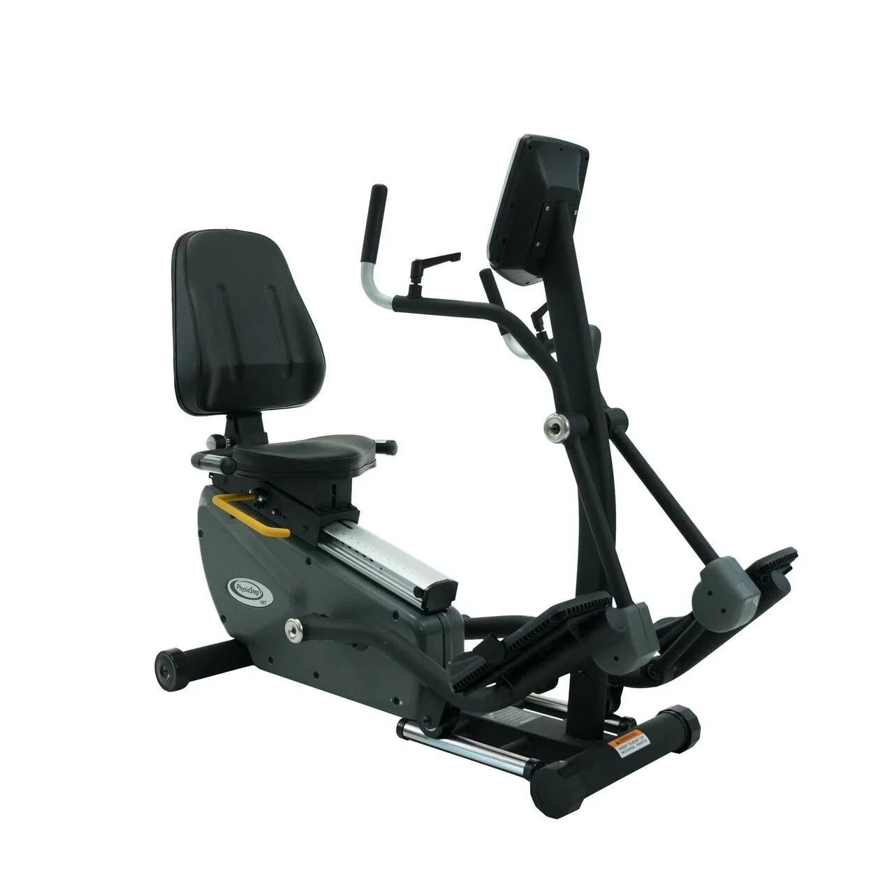 PhysioStep HXT Compact Recumbent Elliptical Cross Trainer with Fixed Seats.