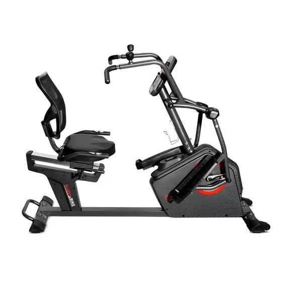 Sunny Health &amp; Fitness Smart Recumbent Cross Trainer Elliptical Exercise Bikes.