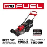 Milwaukee 2823-22HD M18 FUEL Self-Propelled Dual Battery Mower Kits.
