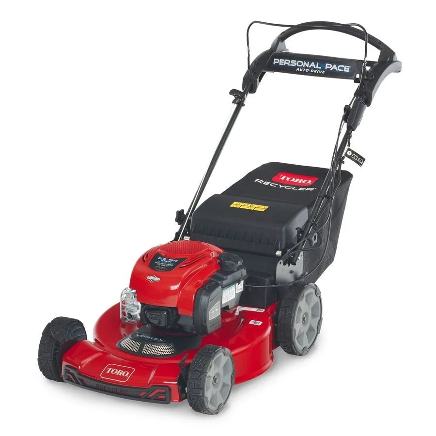 Toro 22″ Electric-Start Recycler Personal Pace Self-Propelled Gas Lawn Mowers.