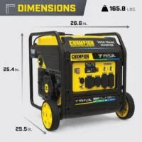 Champion 201176 9000W Tri-Fuel Open Frame Inverter Generators.