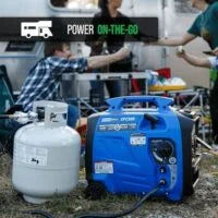 DuroMax XP2300iH 2,300-Watt Dual Fuel Portable Digital Inverter Generators – Gas &amp; Propane, RV &amp; Emergency Readys