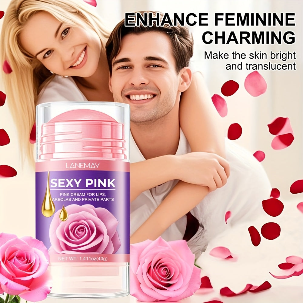 Woman's Secret Cream with Vitamin & Rose - Make the Skin Bright and Translucent, Improve Rough Skin - Suitable for Various Parts