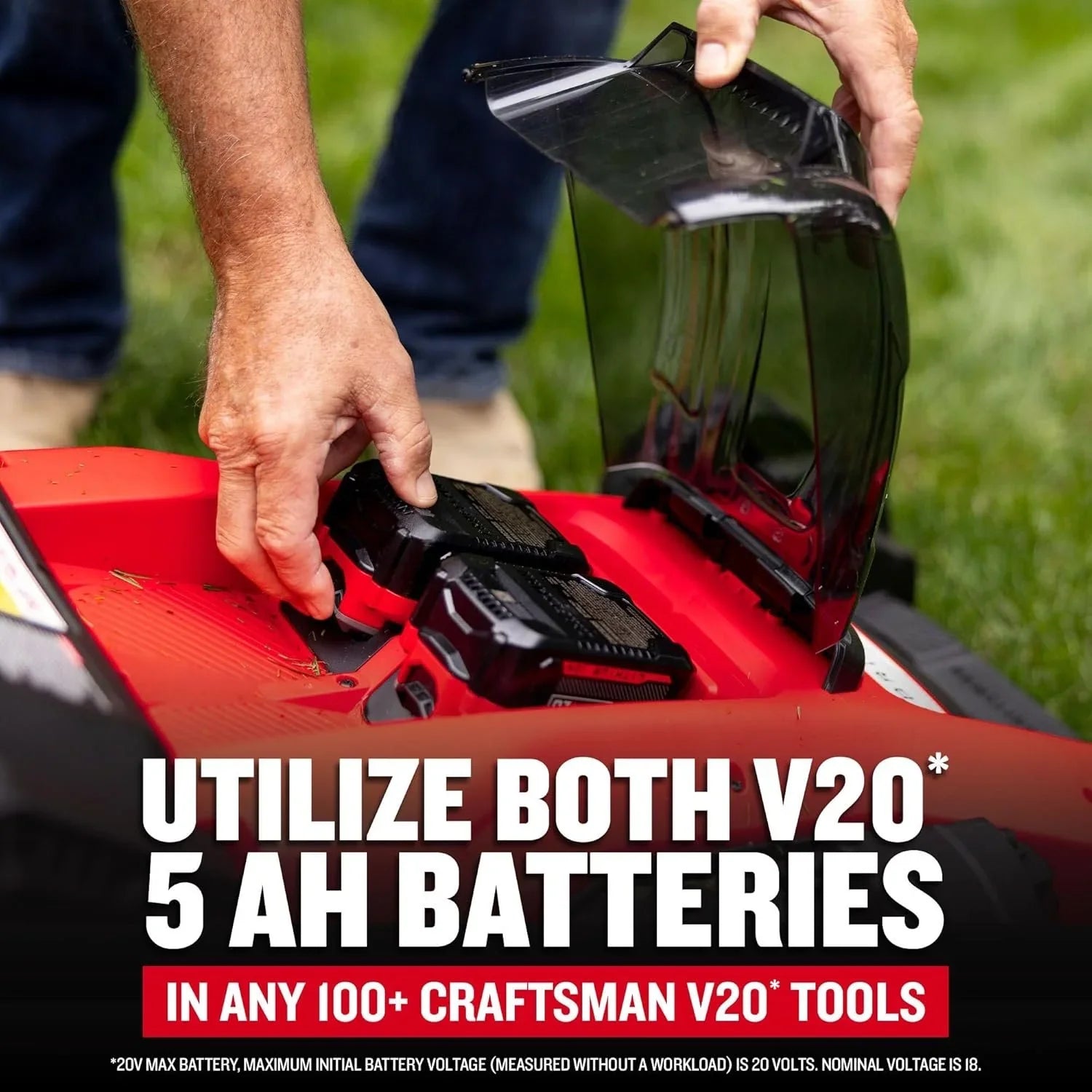 CRAFTSMAN V20 Lawn Mower, Push Mowers.