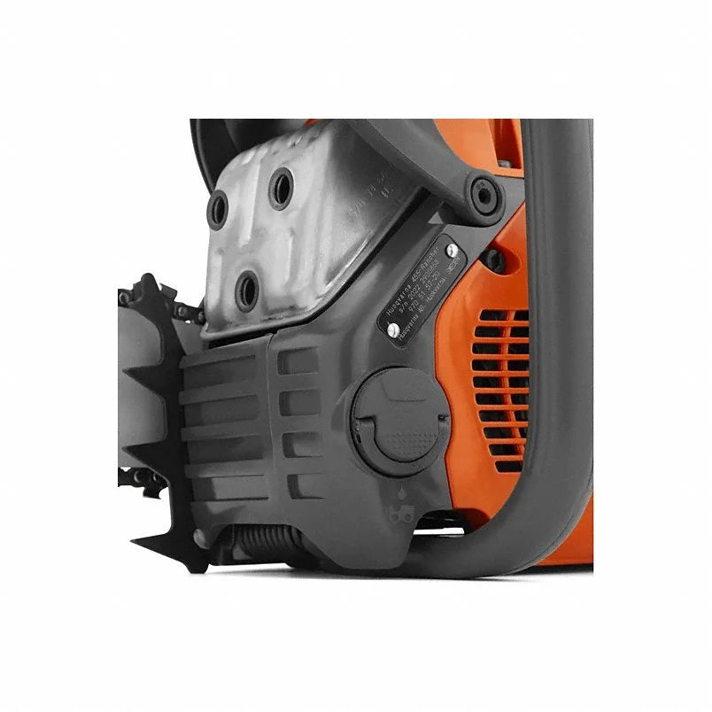 HUSQVARNA Gas-Powered Chainsaw: 20 in BarsLg, Rear Handle, Auto Chains Oiler, 3.5 hp Horsepower