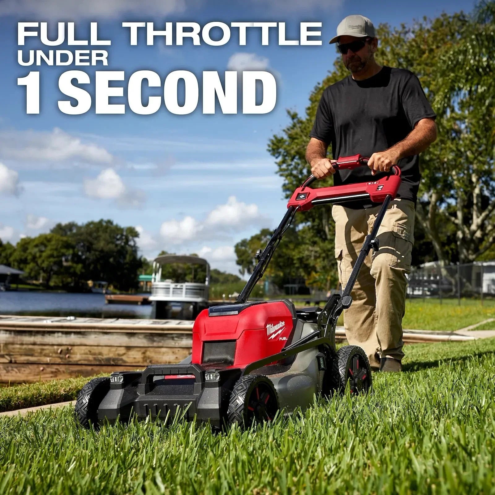 Milwaukee 2823-22HD M18 FUEL Self-Propelled Dual Battery Mower Kits.