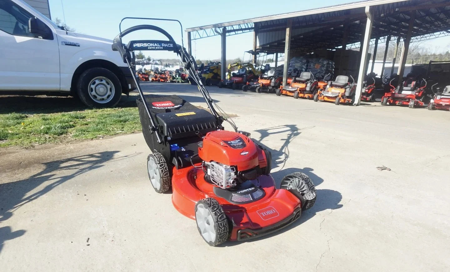 Toro 22″ Electric-Start Recycler Personal Pace Self-Propelled Gas Lawn Mowers.