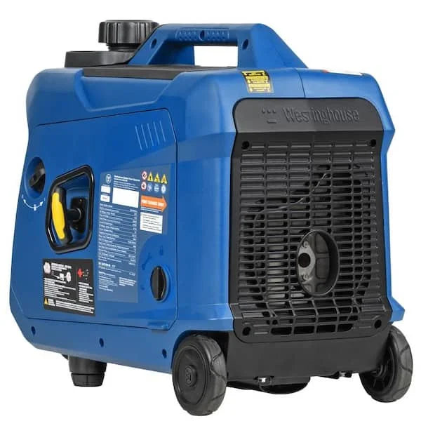 4,000-Watt Gas Powered Portable Inverter Generator with Recoil Start, LED Data Centers.