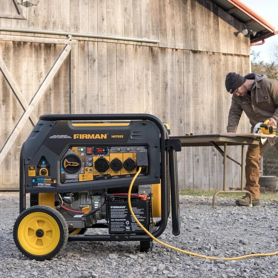Firman H07553 7500/9400W Dual Fuel Generators.
