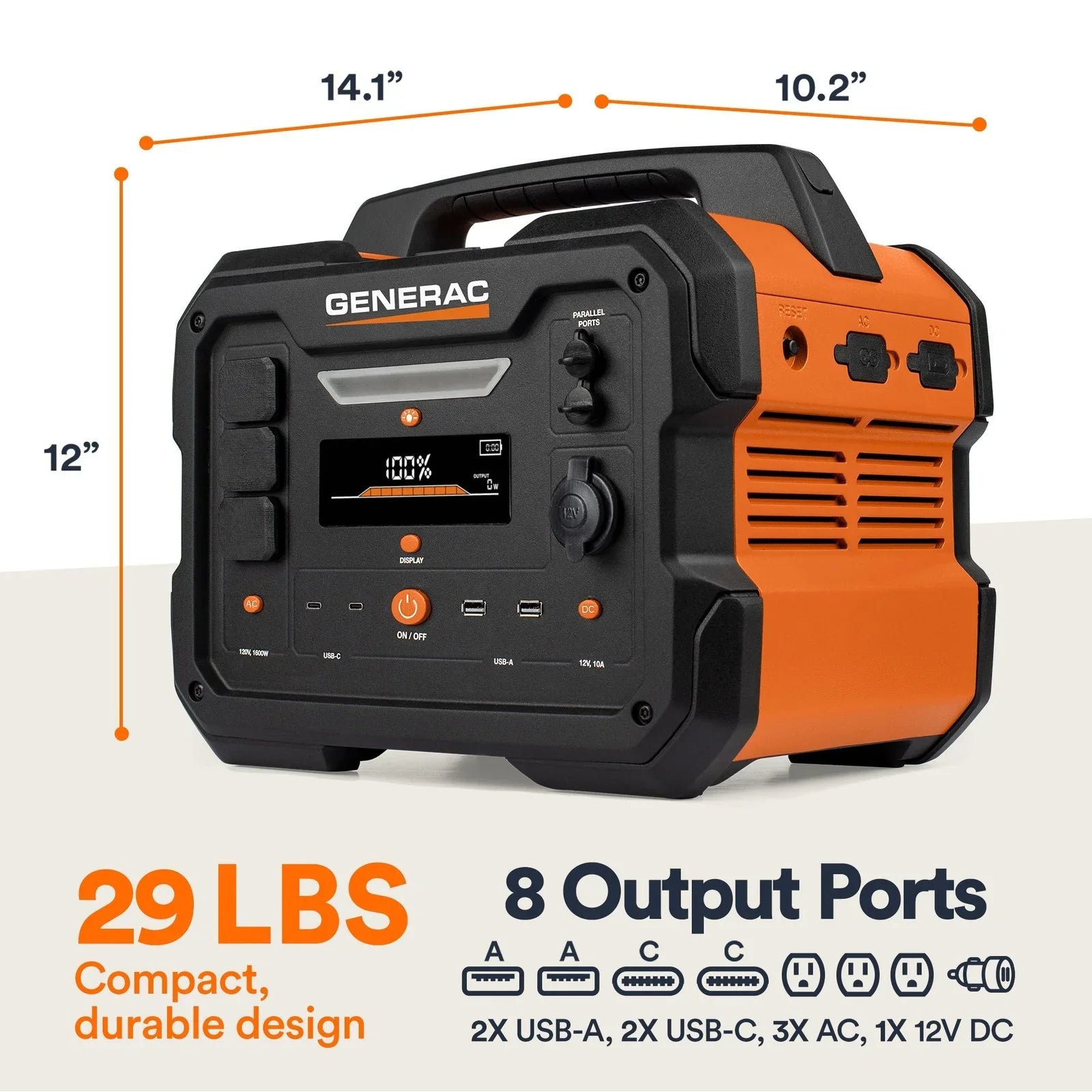 Generac GB1000 Portable Power Stations.