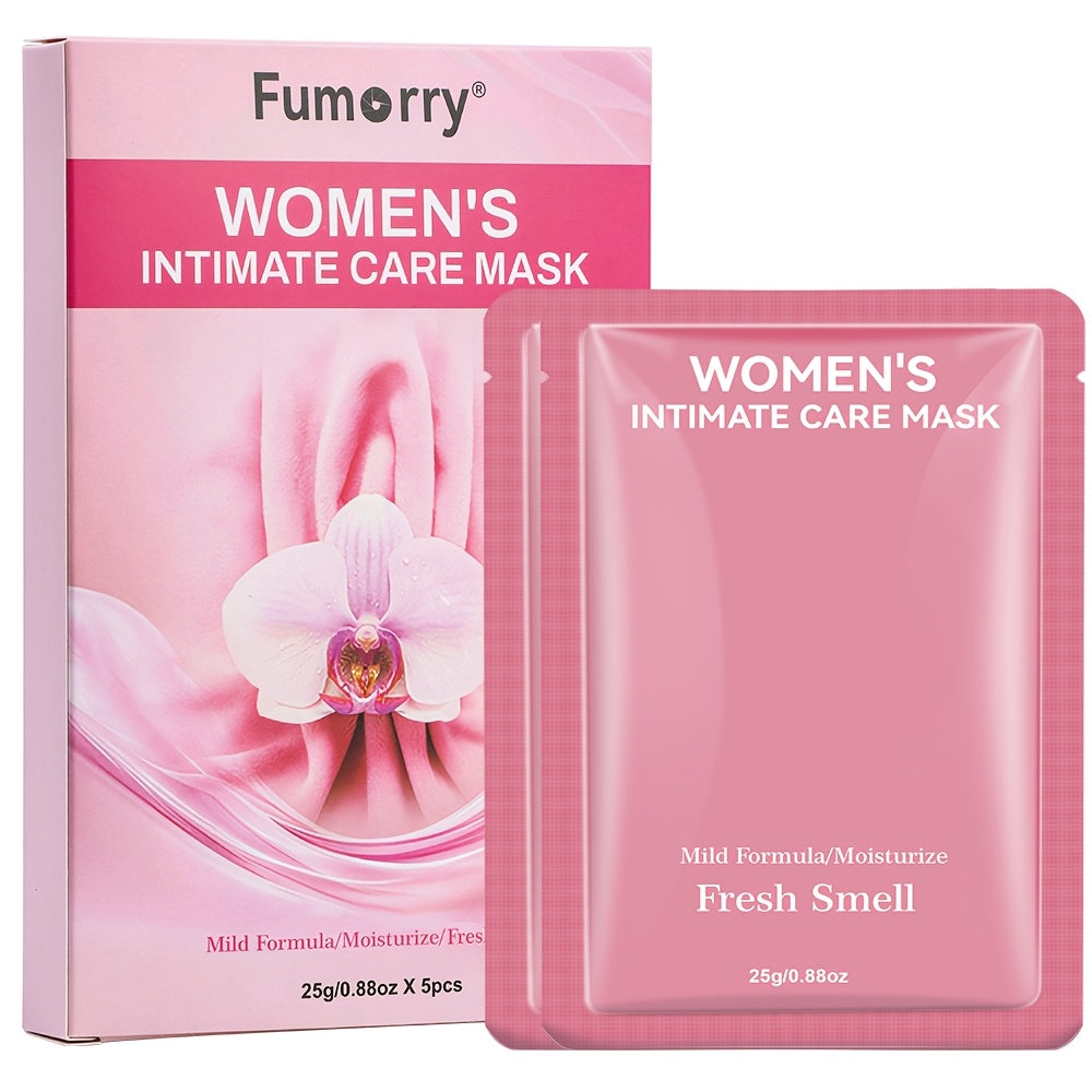 5pcs-Women'S Intimate Care Mask, Contains Vitamin C, Nicotinamide, Tea Tree, for Inner Thigh Skin Moisturized, Deep Moisturizing, for Female Smooth Skin Care