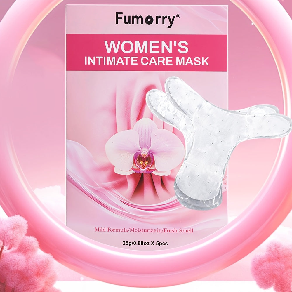 5pcs-Women'S Intimate Care Mask, Contains Vitamin C, Nicotinamide, Tea Tree, for Inner Thigh Skin Moisturized, Deep Moisturizing, for Female Smooth Skin Care