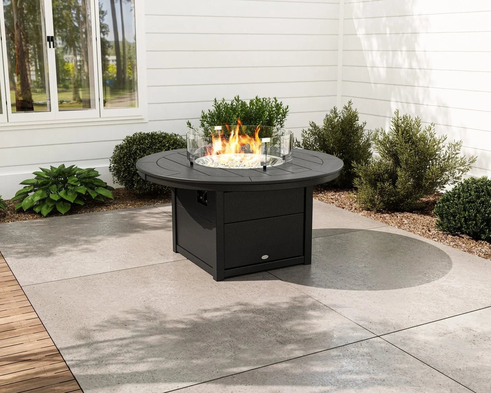 POLYWOOD 48″ Round Fire Pits Tables