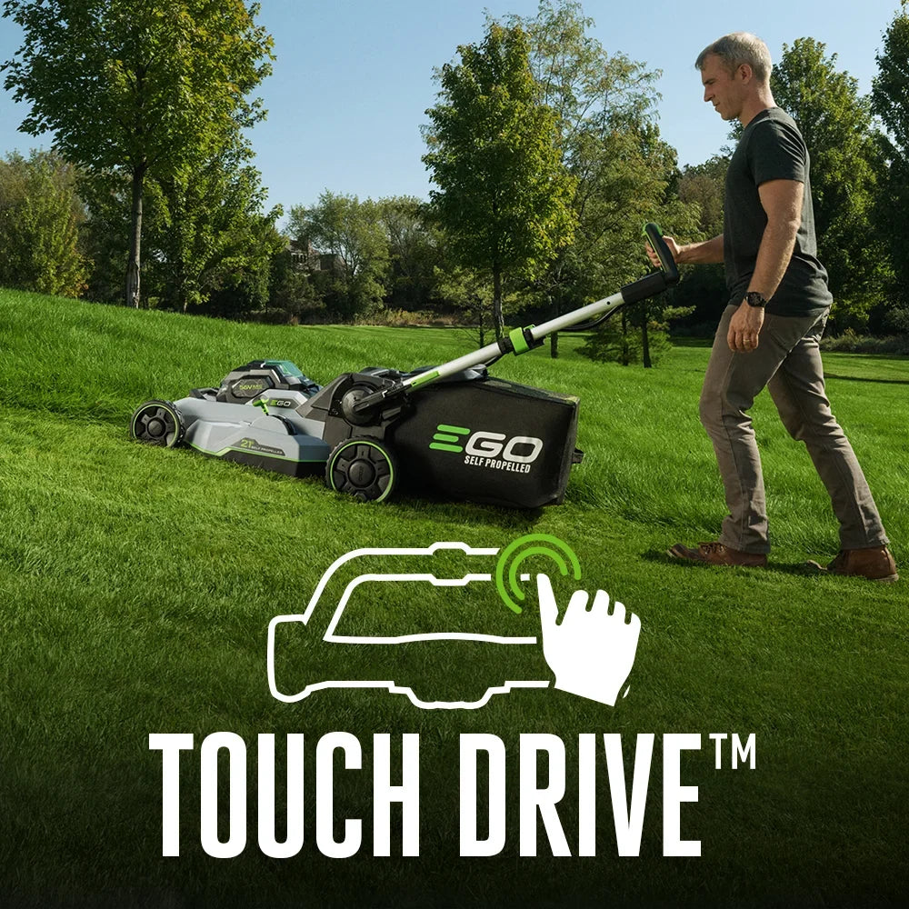 EGO 21in Select Cut Self Propelled Mower with Touchs Drive Includes G3 7.5 Batterys &amp; 550w Charger (REGLM2135SP)