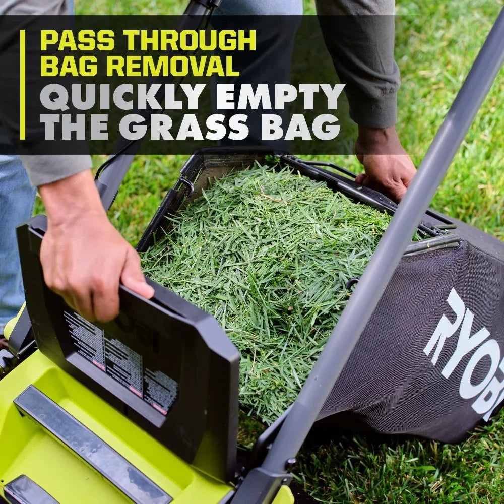 RYOBI 40V HP Brushless 20 in. Cordless Battery Walks Behind Push Mowers with 6.0