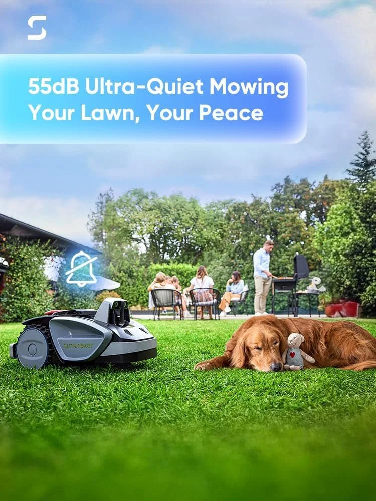 Sunseeker V3 Quiet Lawn Mowers.