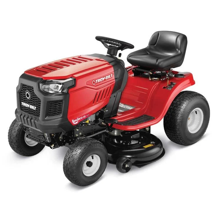 Troy-Bilt Bronco 42″ Riding Lawn Mowers.
