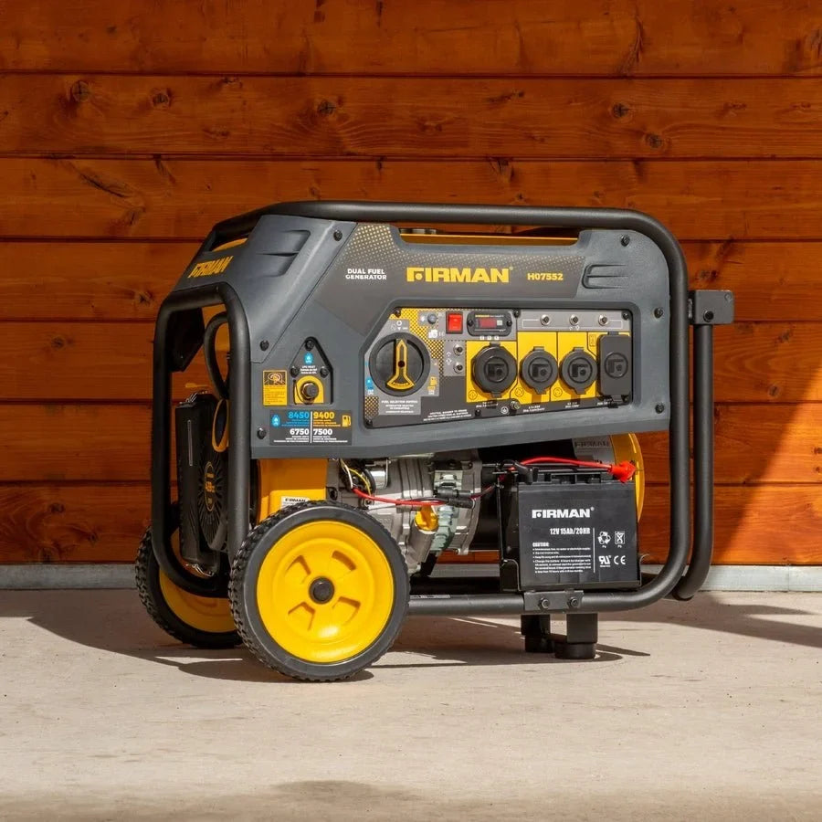 Firman H07552 9400W Dual Fuel Generators.