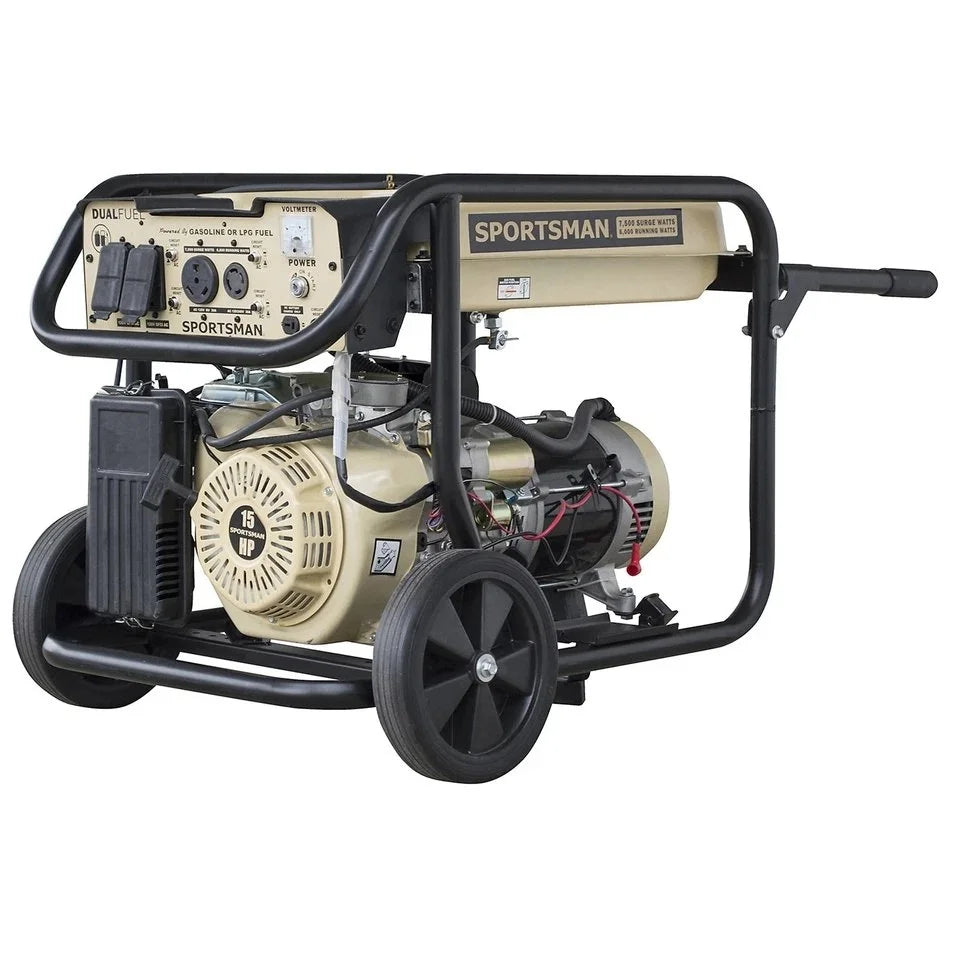 Sportsman 7500 Watt Dual Fuel Generators.