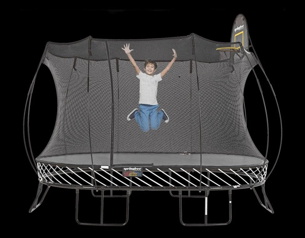 Trampolines Ireland Springfree Trampoline 8 x 13ft Oval