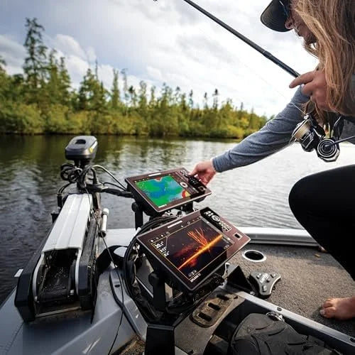 Humminbird MEGA Live 2 Forward-Facing Sonar Transducers for XPLORE, APEX, and SOLIX G3 Fishs Finders