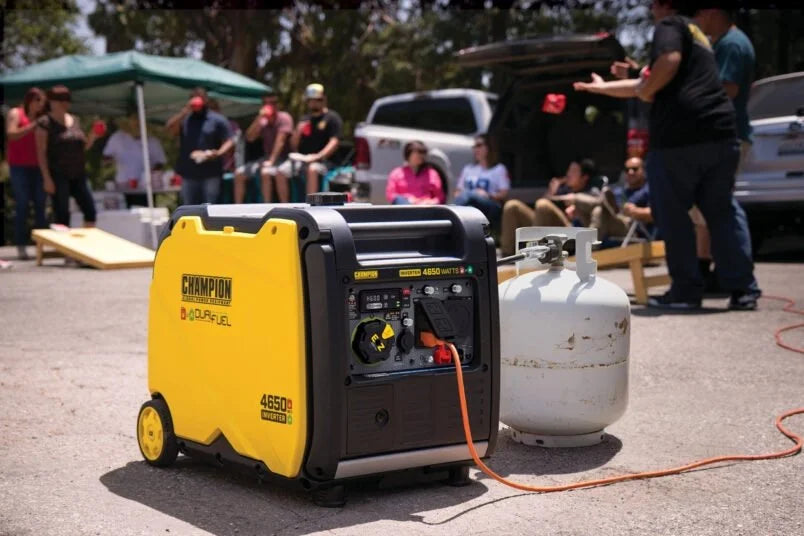 Champion 200994 3650/4650W Dual Fuel Inverter Generators.