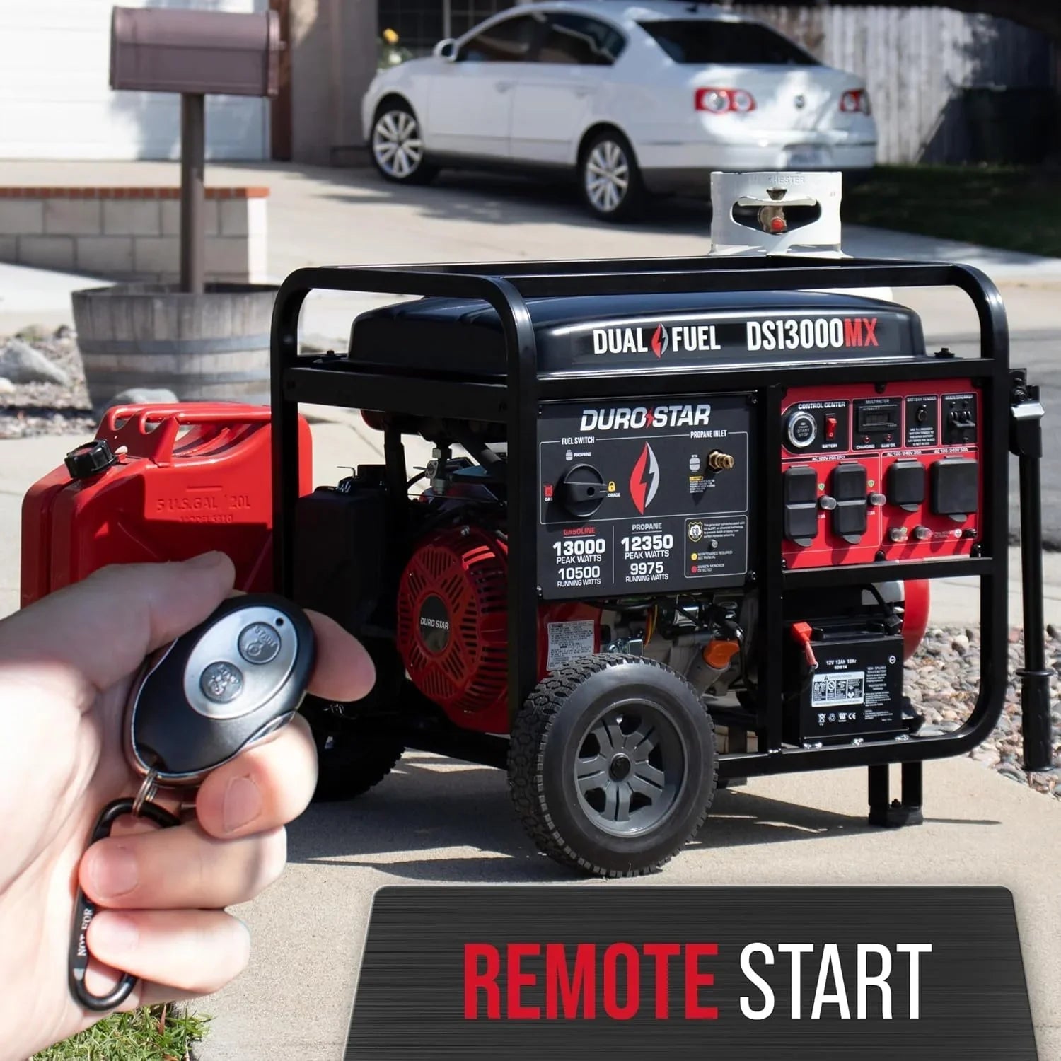 DuroMax DS13000MX Dual Fuel Portable Generators.