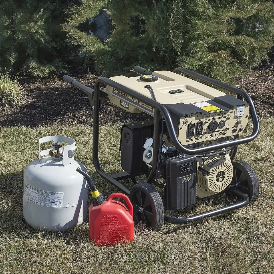 Sportsman 7500 Watt Dual Fuel Generators.