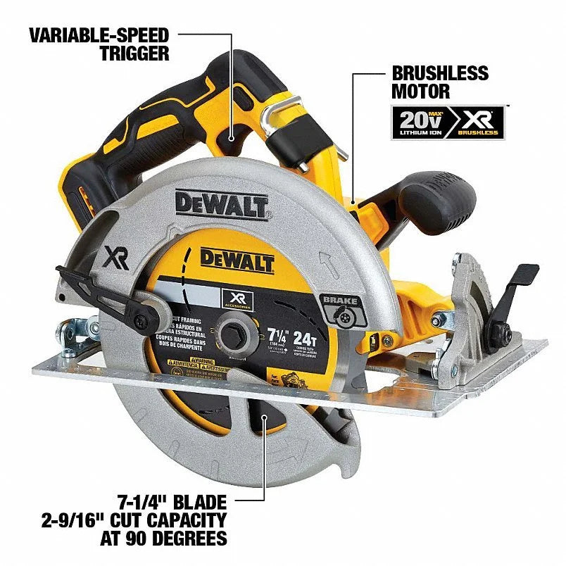 DEWALT Cordless Tool Combination Kit: 6 Tools, 20 V DC Volt, Battery Included, 20V MAX* XR®, 31AC52