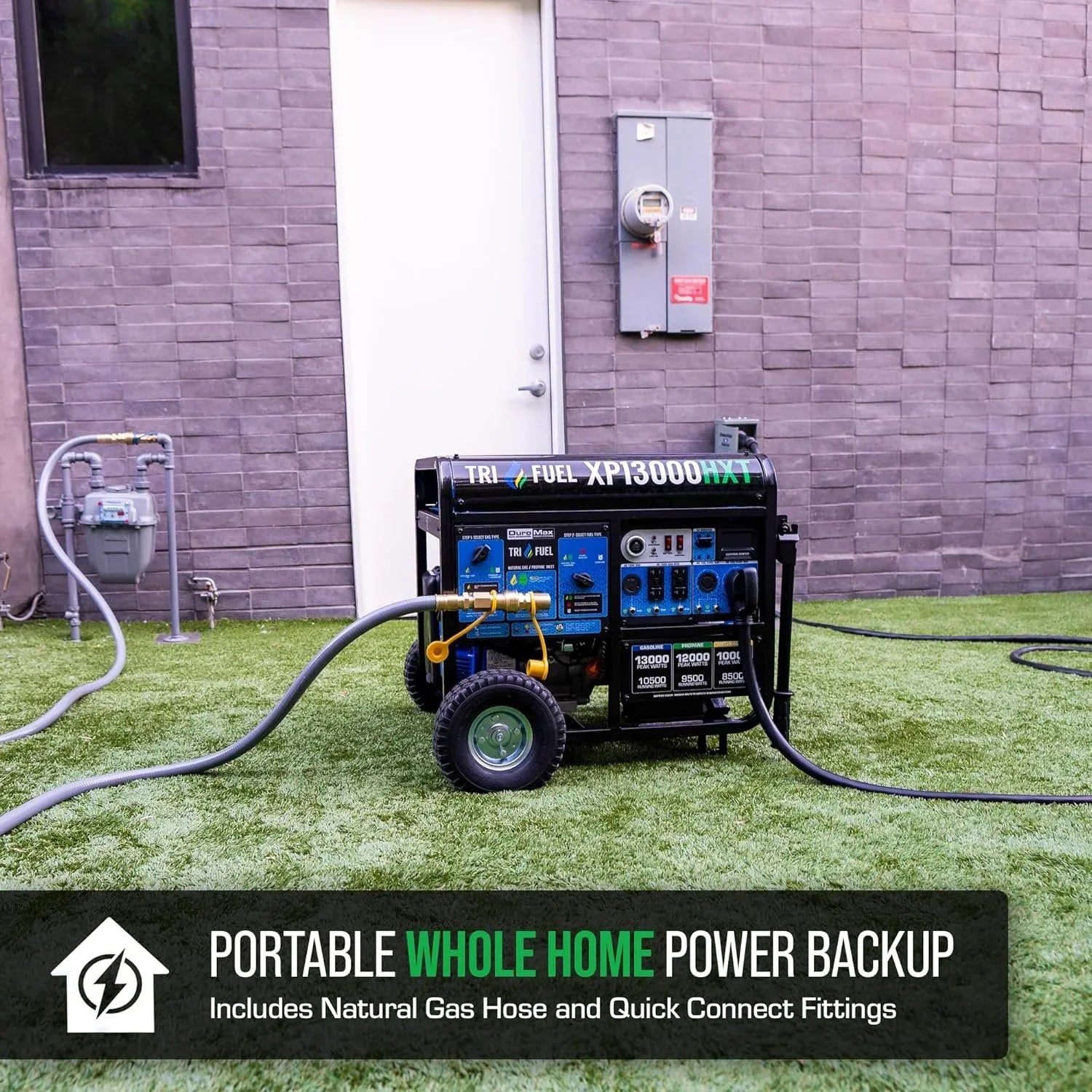 DuroMax 13,000 Watt Tri Fuel Portables HXT Generators XP13000HXT