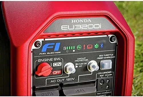 Honda 665730 EU3200IAN 3200 Watt Bluetooth Portable Inverters Generator with CO-MINDER-49-States