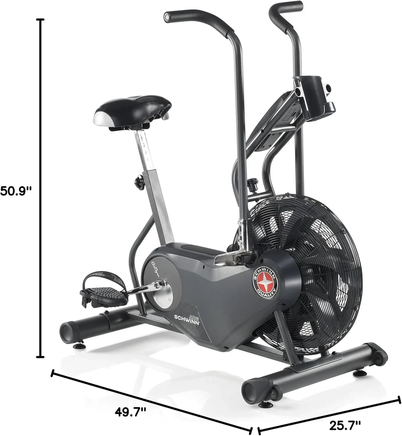 Schwinn Airdyne AD6 Exercise Bikes.
