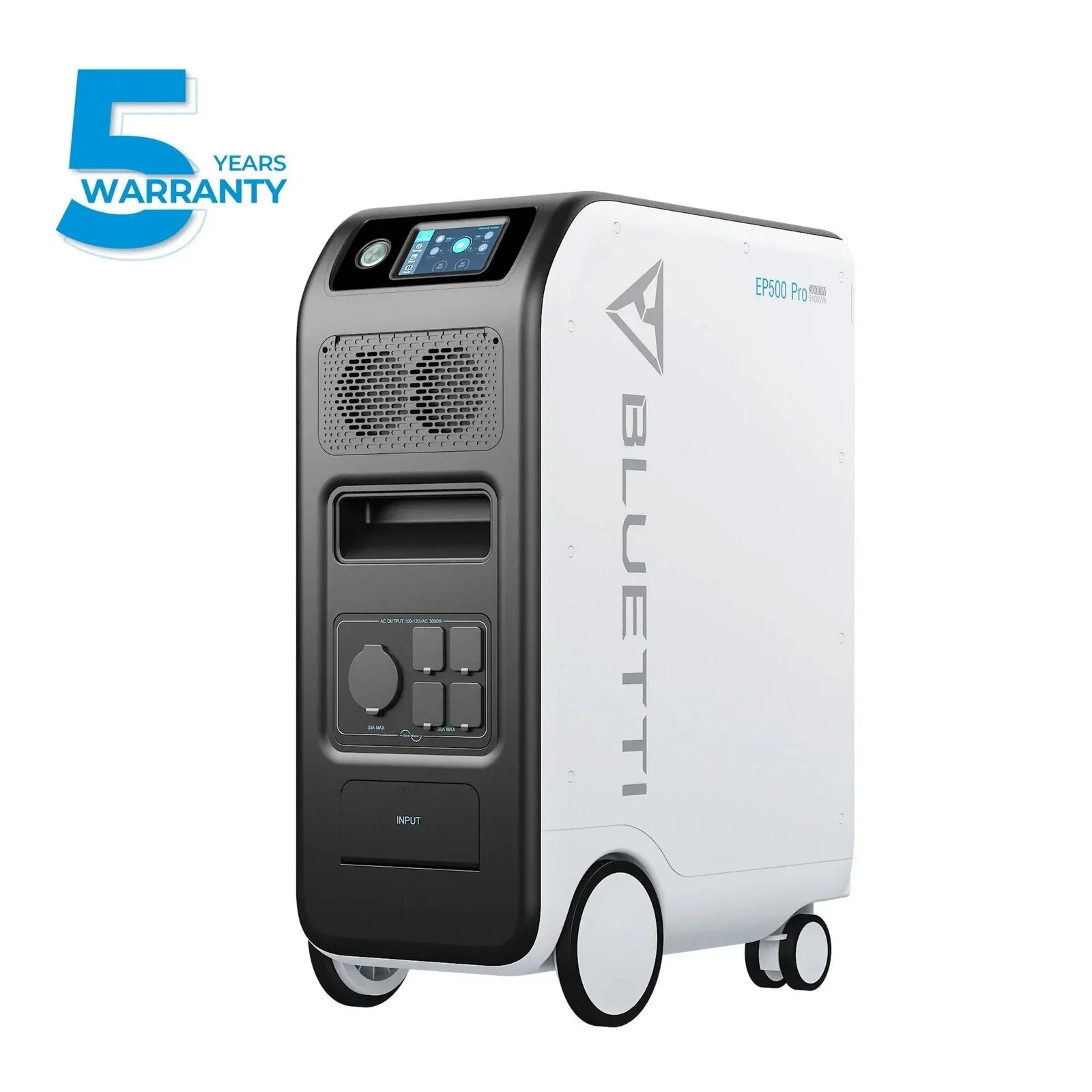 BLUETTI EP500Pro Solar Power Stations | 5100Wh | 6000W | 2400W Solar Inputs