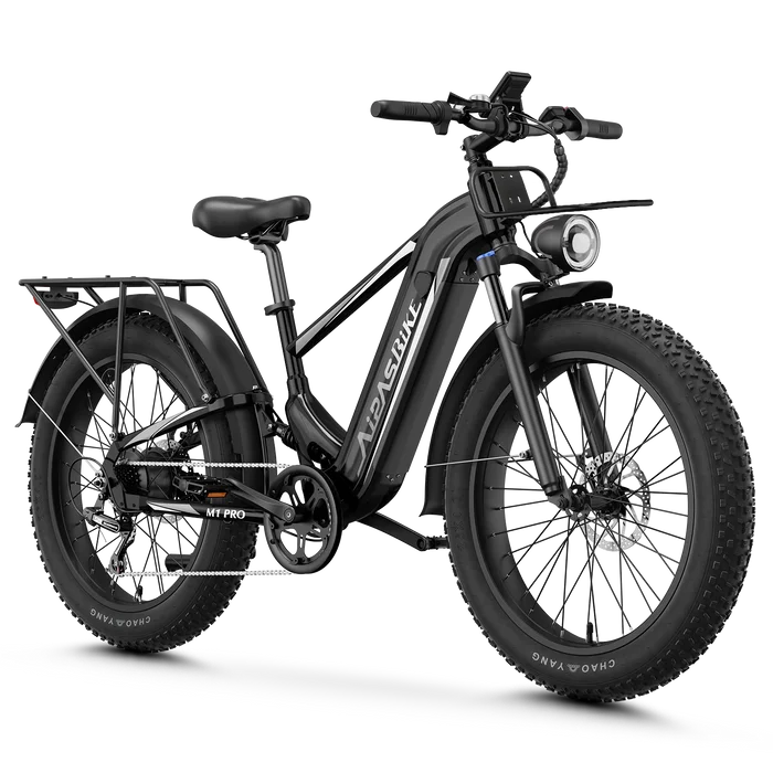 Aipas M2 Xterrain Ebike Aipas-M2-black Baskets.