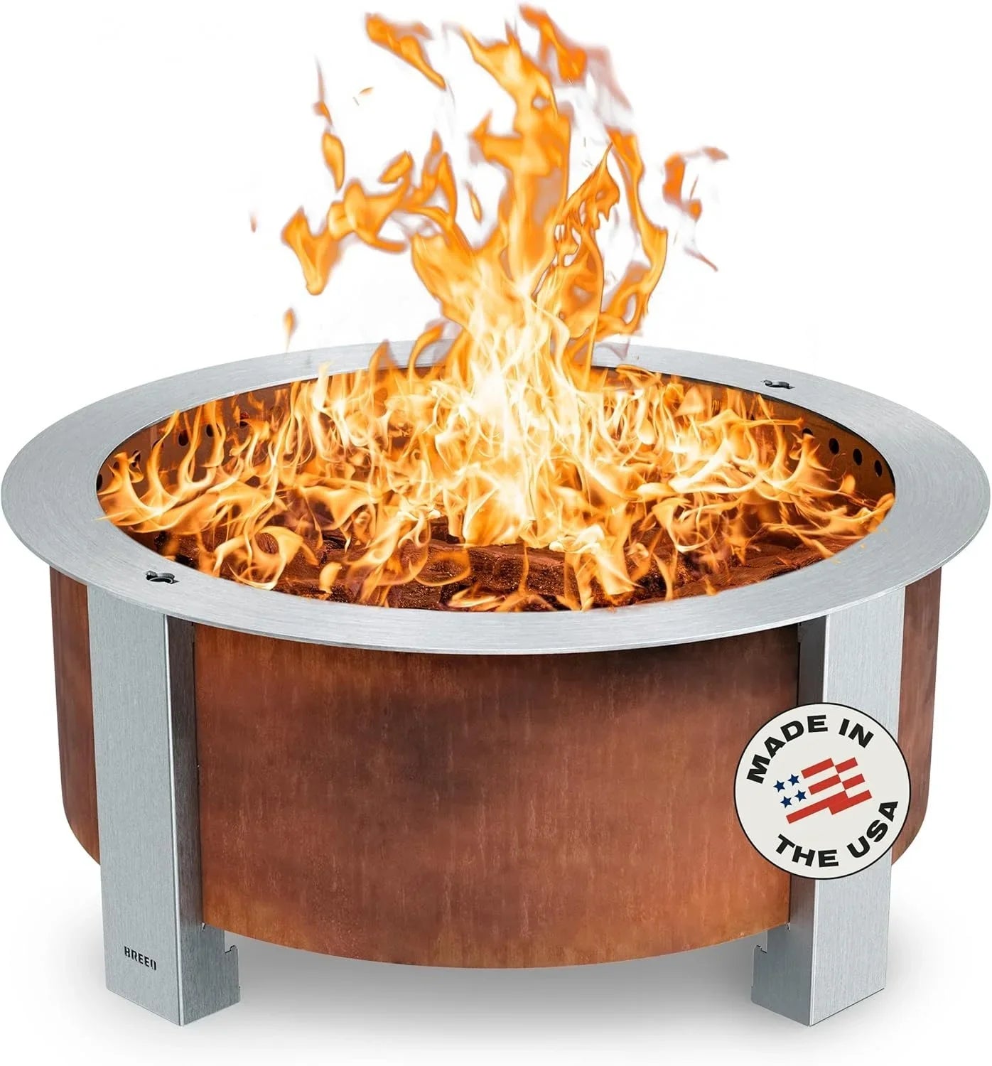 Breeo X Series 30 Smokeless Fire Pits.