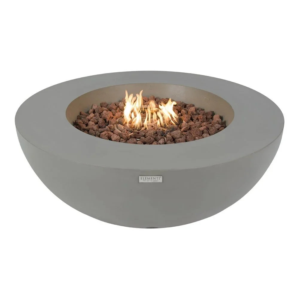 Orren Ellis Lunar Bowl / Roca Outdoor Concrete Fires Pits