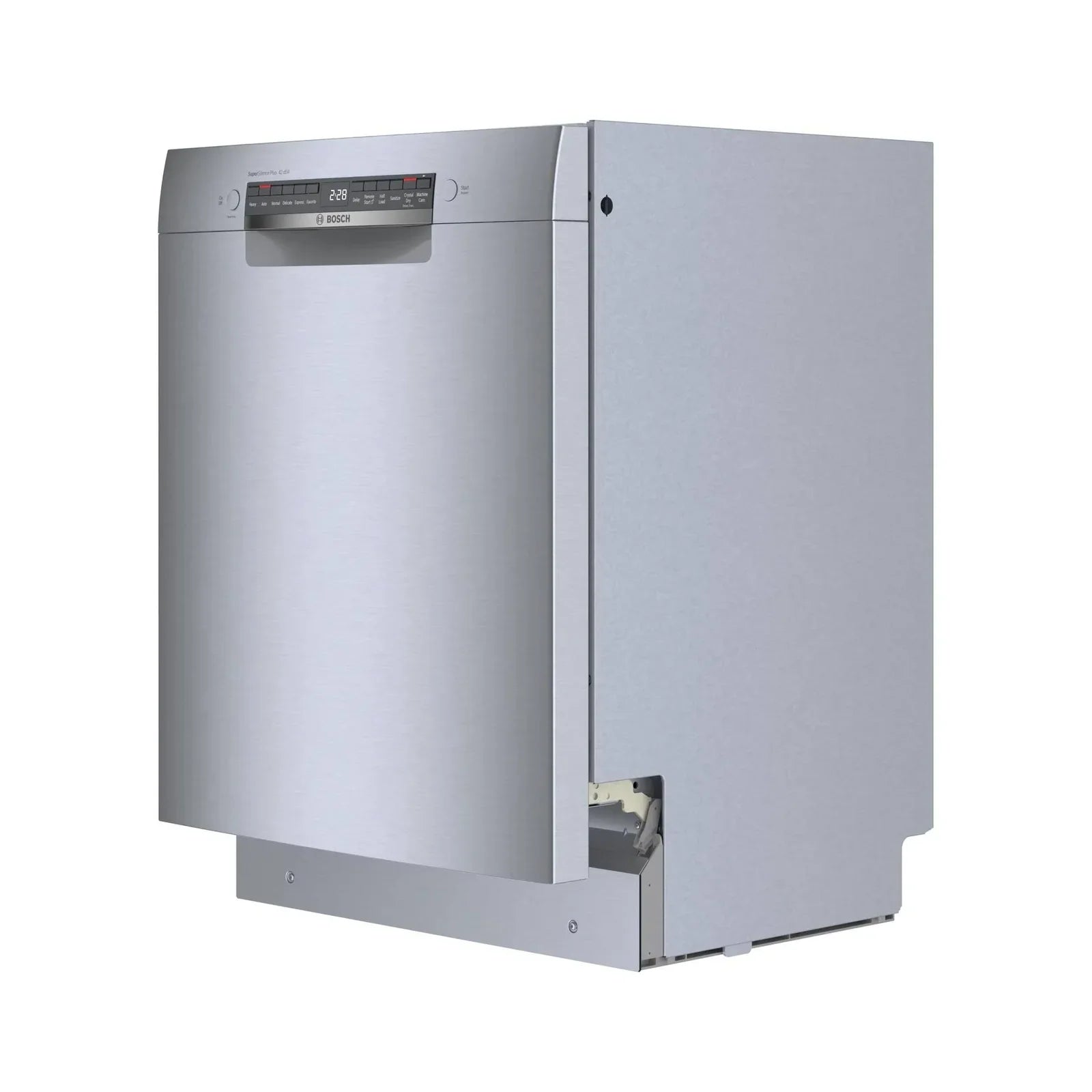 Bosch 800 Series 24 in. Top Control Smart Dishwashers with 42 dBa Sound Level, 3rd-Rack, CrystalDry &amp; Pockets – Stainless Steel