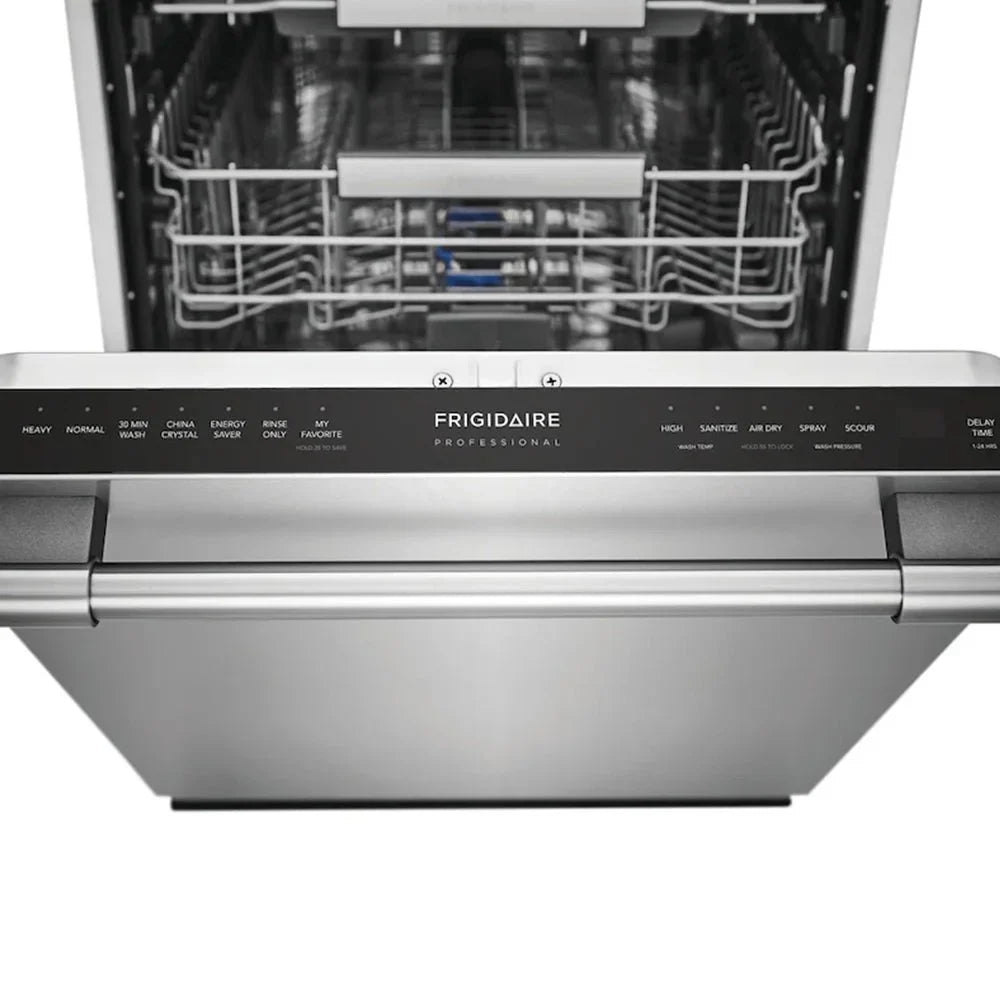 FRIGIDAIRE FPID2498F9A 24″ Professional Built-In Dishwashers with EvenDry™ System STAINLESS STEELs