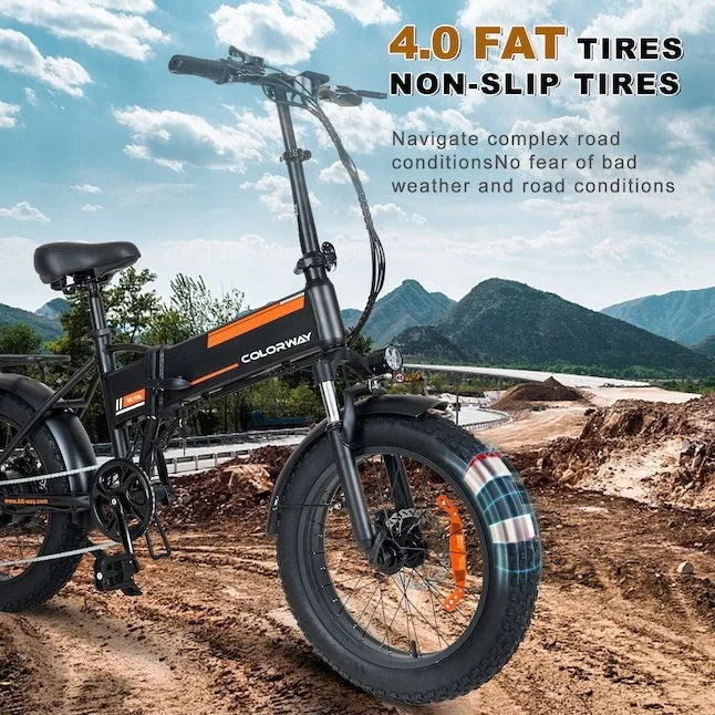 Colorway ORANGE Electric Bikes.