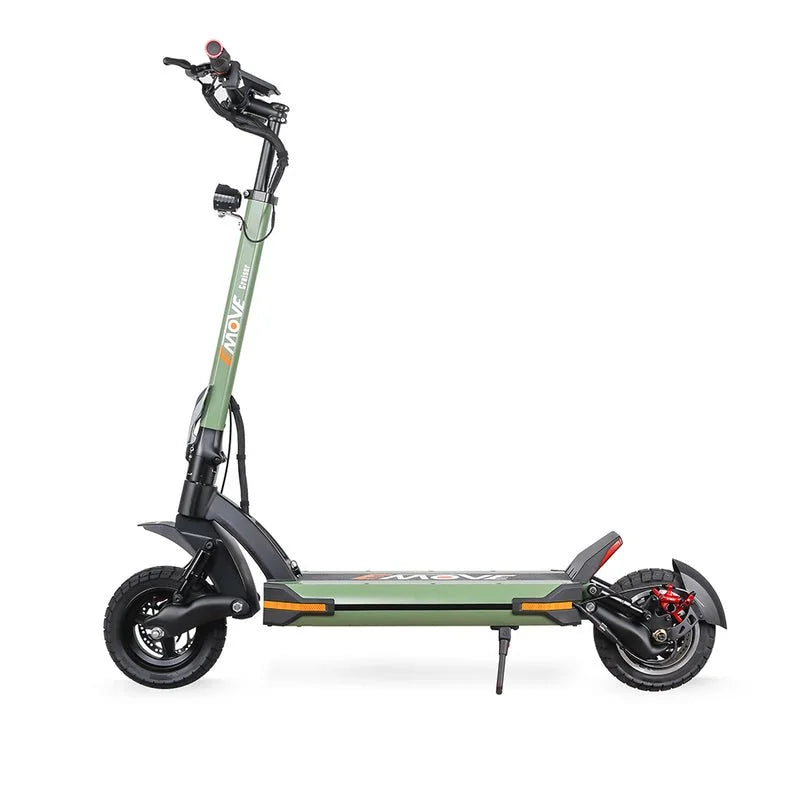 EMOVE Cruiser V2 – 52V and 60V Quad Suspension 62-Mile Long-Range Scooters.