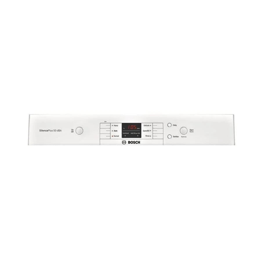 Bosch 100 Series PureDry 50-Decibel Front Control 24-in Built-In Dishwashers (Fingerprint-Resistant Stainless Steel) ENERGY STAR