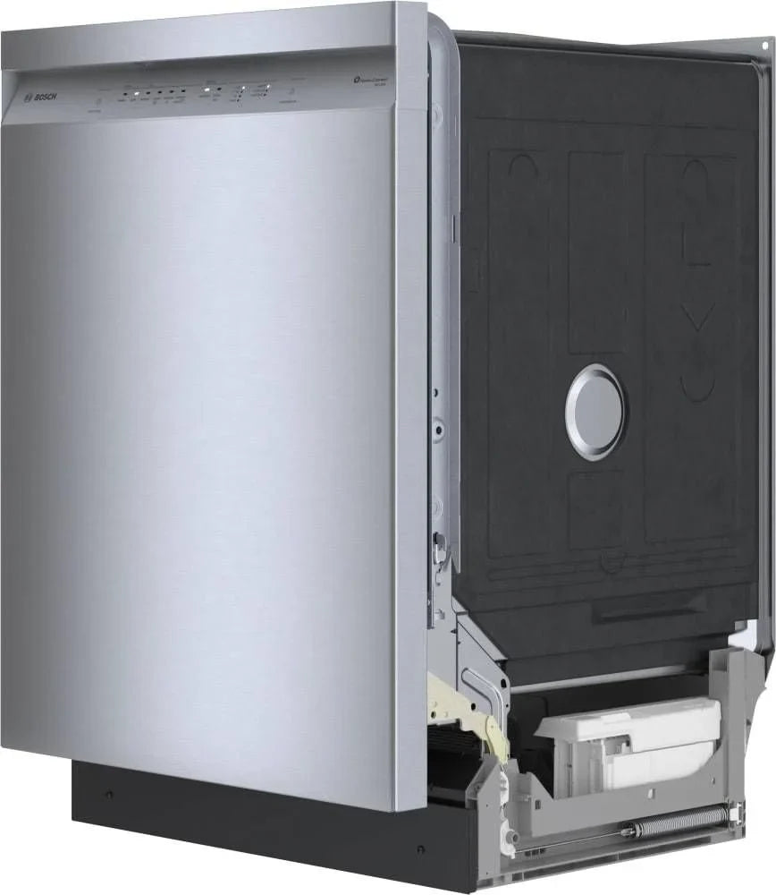 Bosch SHE41CM5N 300 Series 24″ Dishwashers 48 db – Recessed Handle, Stainless Steels