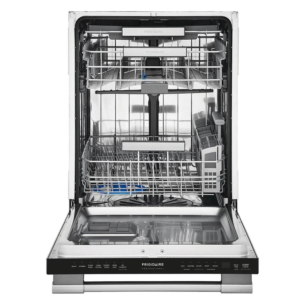 FRIGIDAIRE FPID2498F9A 24″ Professional Built-In Dishwashers with EvenDry™ System STAINLESS STEELs