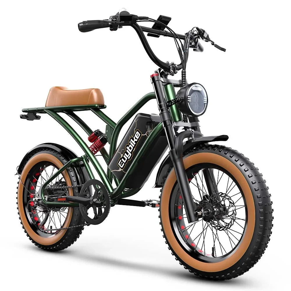 Euybike S4 Moped-Style Fat Tire Electrics Bikes