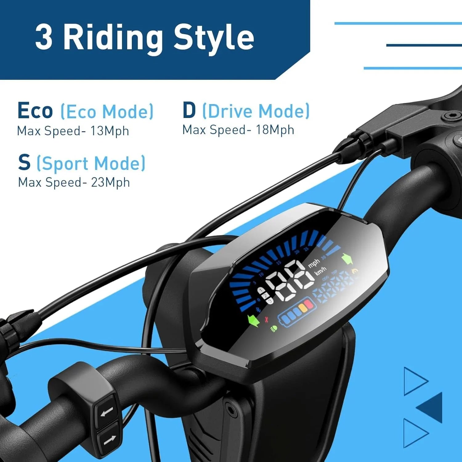 Hiboy X300 Electric Scooter, 700W Peak Motor, 12″ Pneumatic Tires, 23 Mph &amp; 38 Miles Range, Foldings Commuter Electrics Scooter for Adults