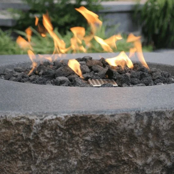 Elementi Boulder Outdoor Fire Pits Tables