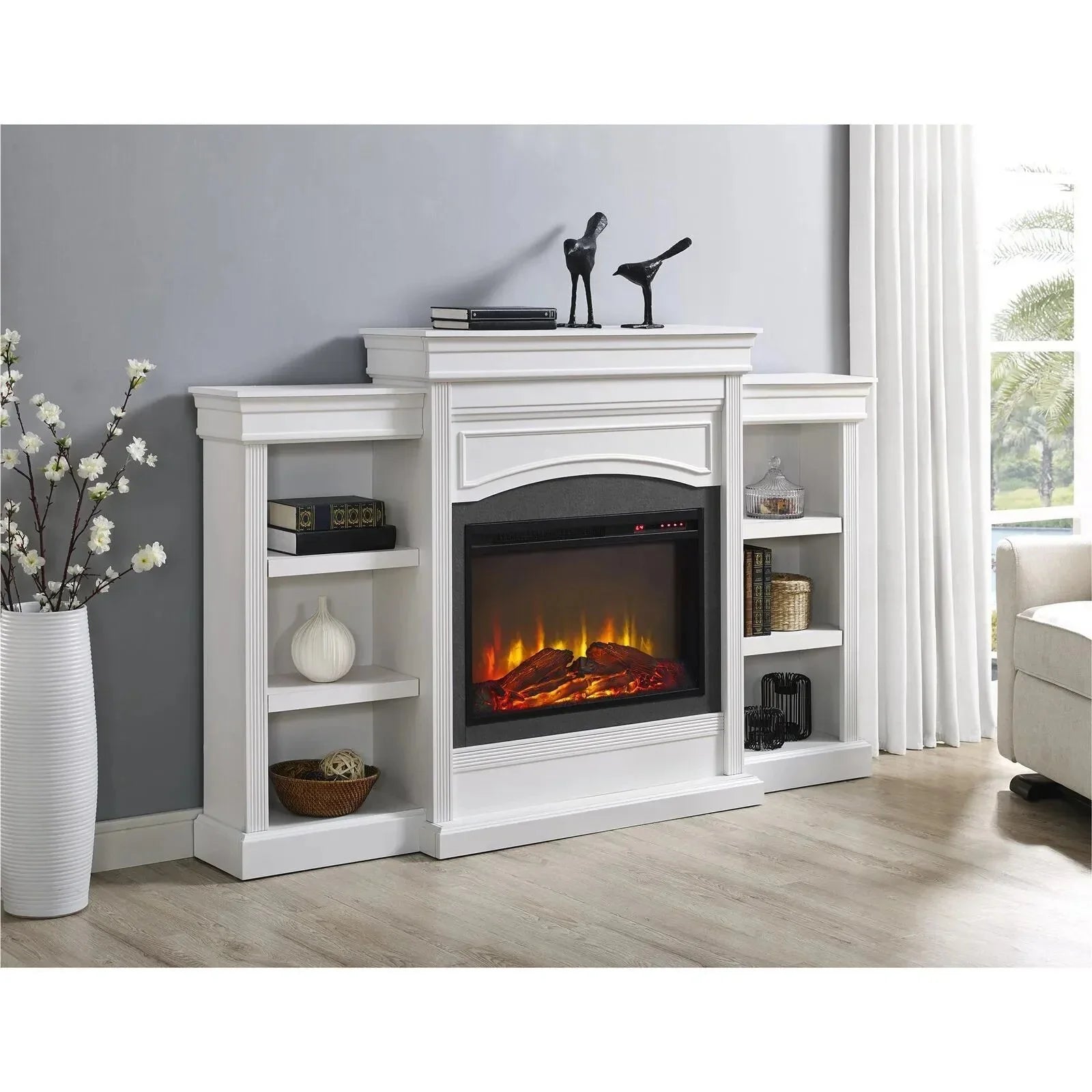 Ameriwood Home Lamont Mantel Fireplaces.